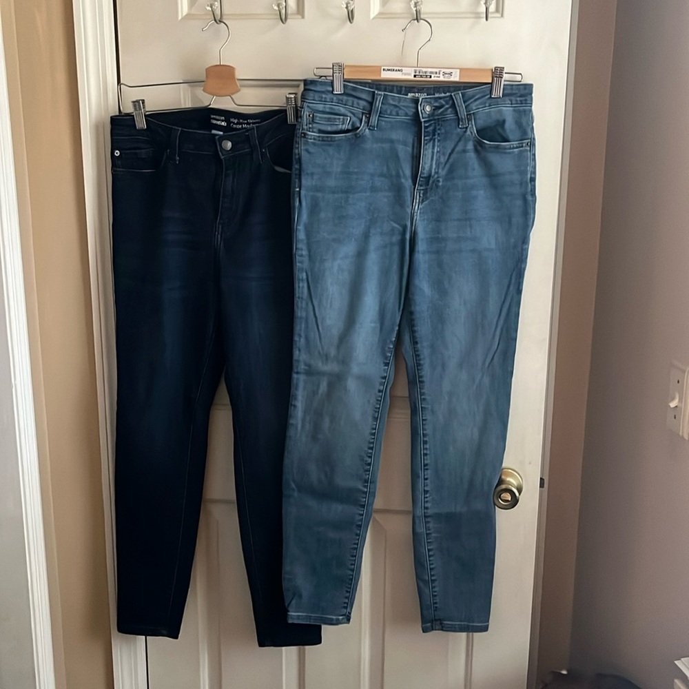Amazon Essentials High-Rise Skinny jeans. Size 10 regular